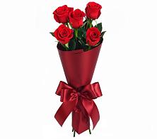 Букет 5 Красных роз Эдлесс Лав в Баранчинский