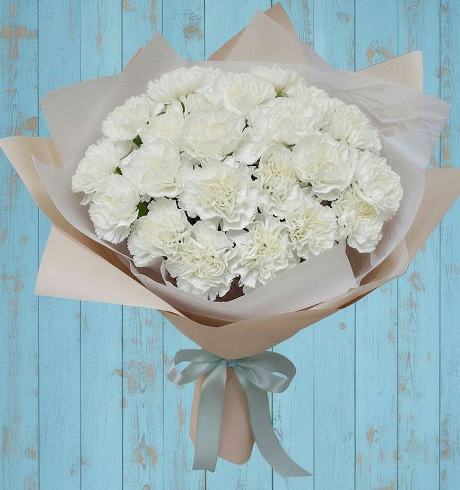 Букет цветов из: Гвоздики в Баранчинский