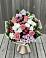 Букет цветов из: Альстромерии, Гвоздики, Розы и Хризантемы в Баранчинский