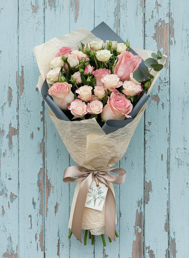 Букет цветов из: Розы в Баранчинский