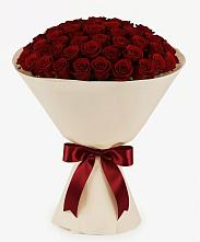 Букет 101 Бордовая роза Блэк Бакарра в Баранчинский