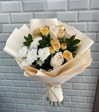 Букет цветов из:  Розы и Хризантемы #REPLACE_PRED# Баранчинский