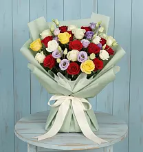 Букет цветов из:  Розы в Баранчинский