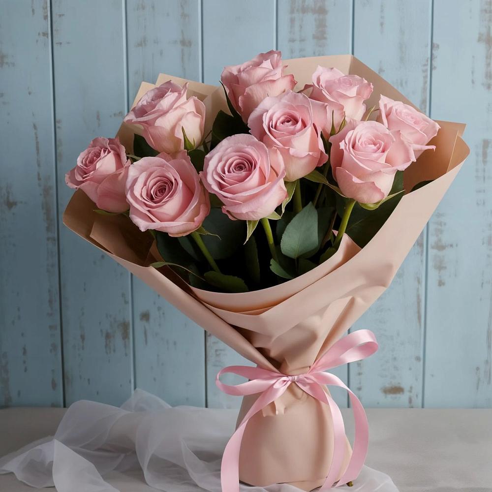 Букет цветов из: Розы в Баранчинский