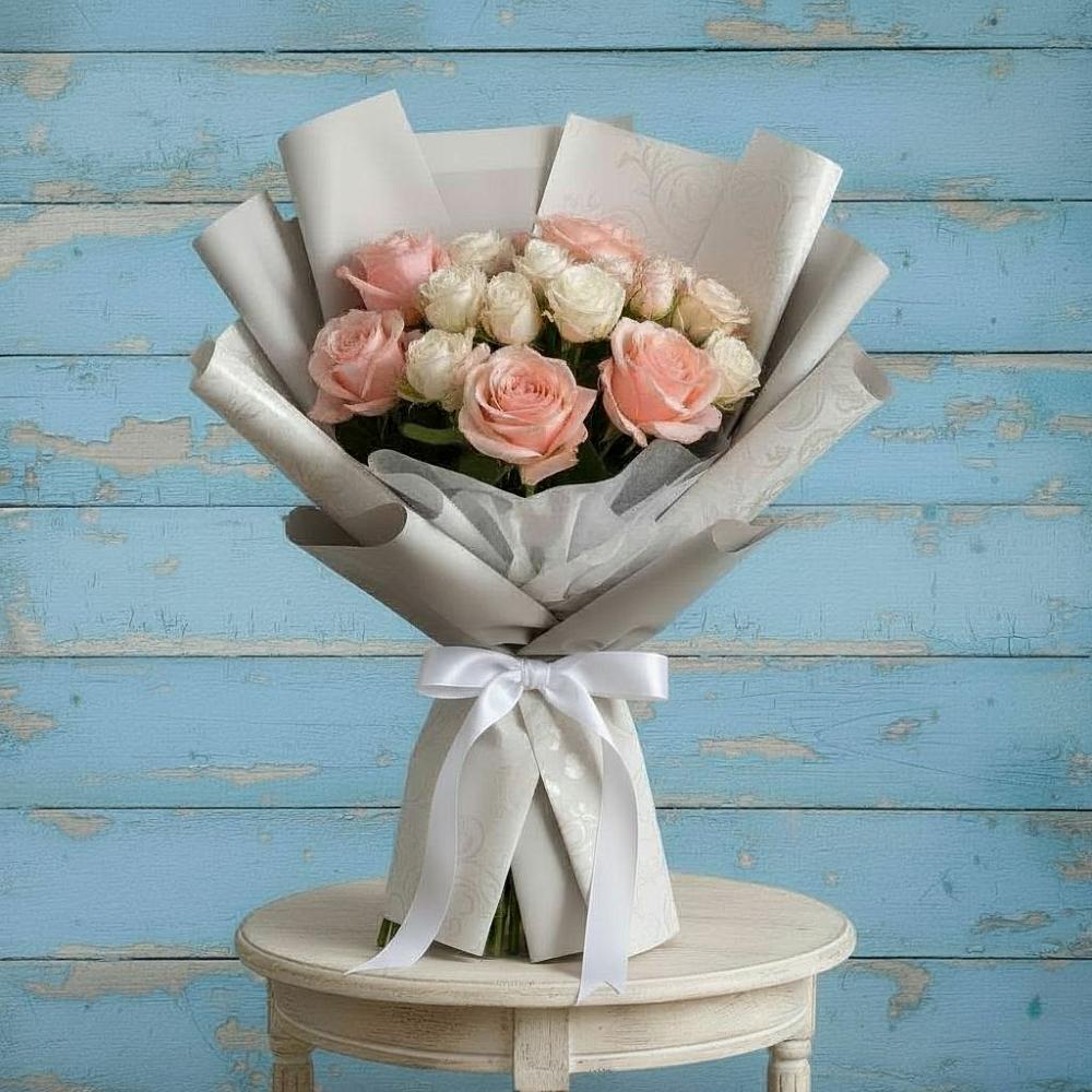 Букет цветов из: Розы в Баранчинский