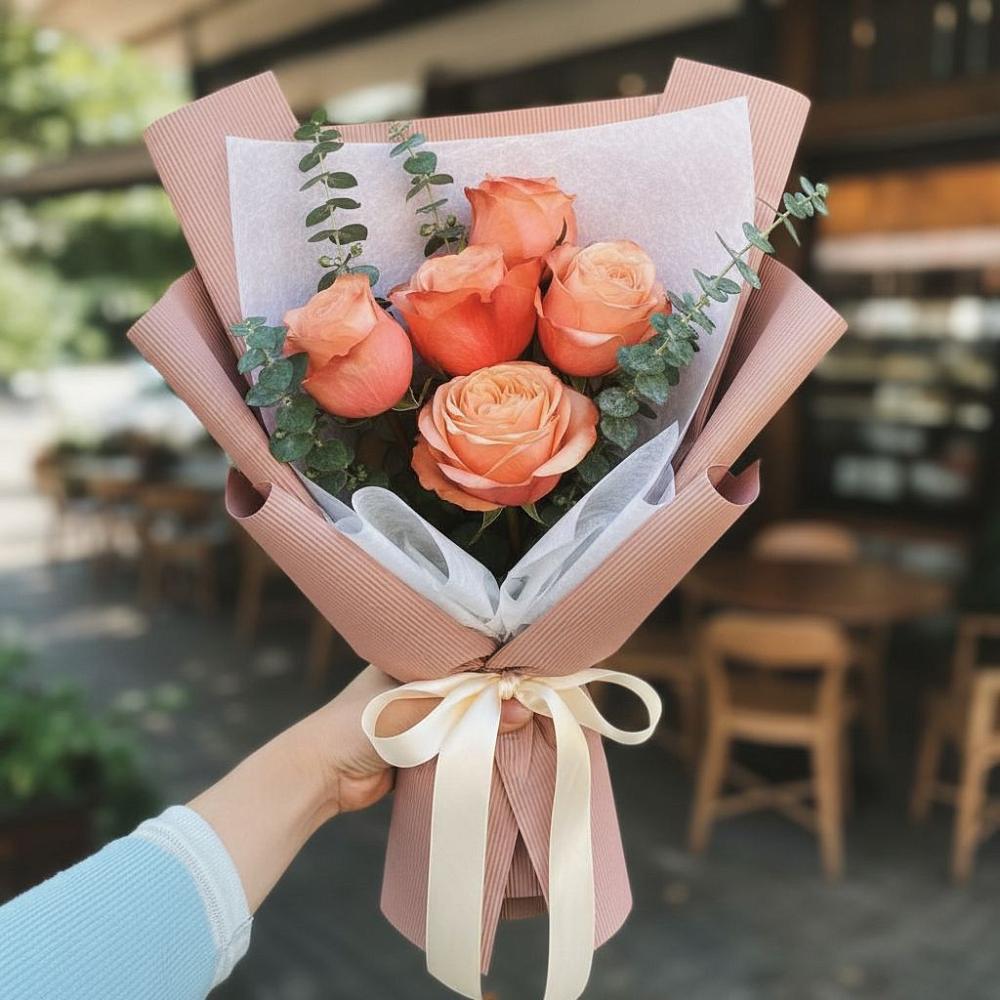 Букет цветов из: Розы в Баранчинский