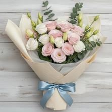 Букет цветов из:  Лизиантусы в Баранчинский