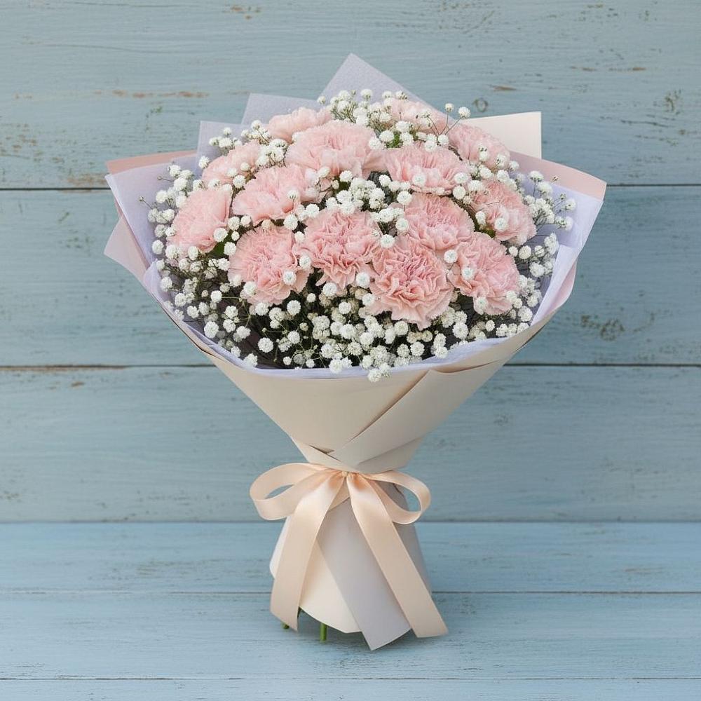 Букет цветов из: Гвоздики в Баранчинский