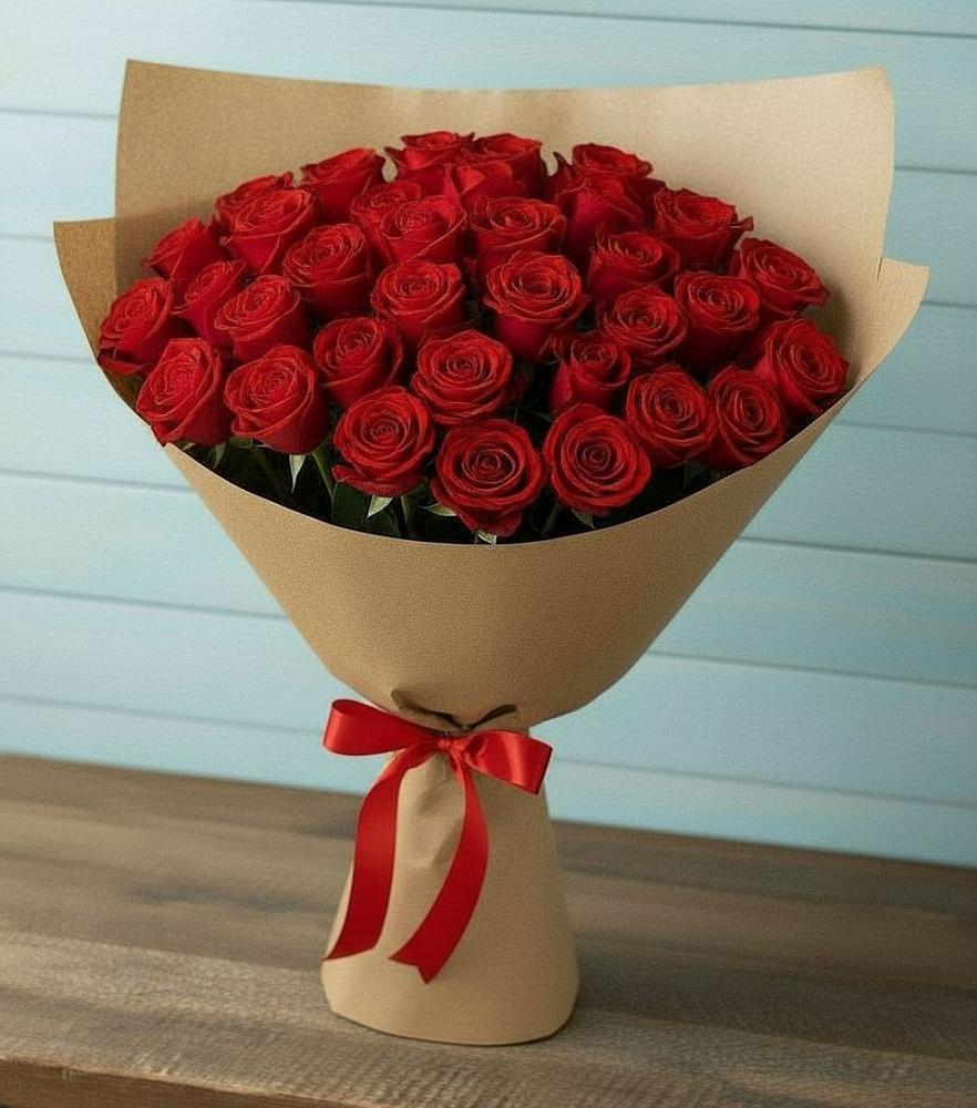 Букет Красные розы Милано в Баранчинский