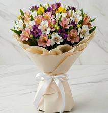 Букет цветов из:  Альстромерии #REPLACE_PRED# Баранчинский