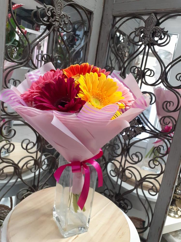 Букет цветов из: Герберы в Баранчинский