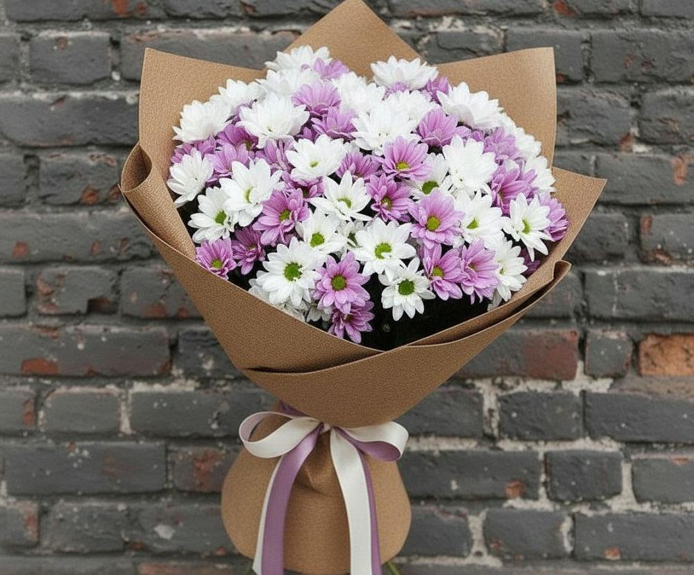 Букет цветов из: Хризантемы в Баранчинский