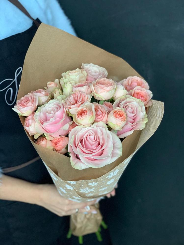 Букет цветов из: Хризантемы и Розы в Баранчинский