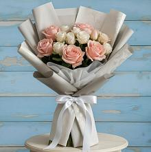 Букет цветов из:  Розы #REPLACE_PRED# Баранчинский