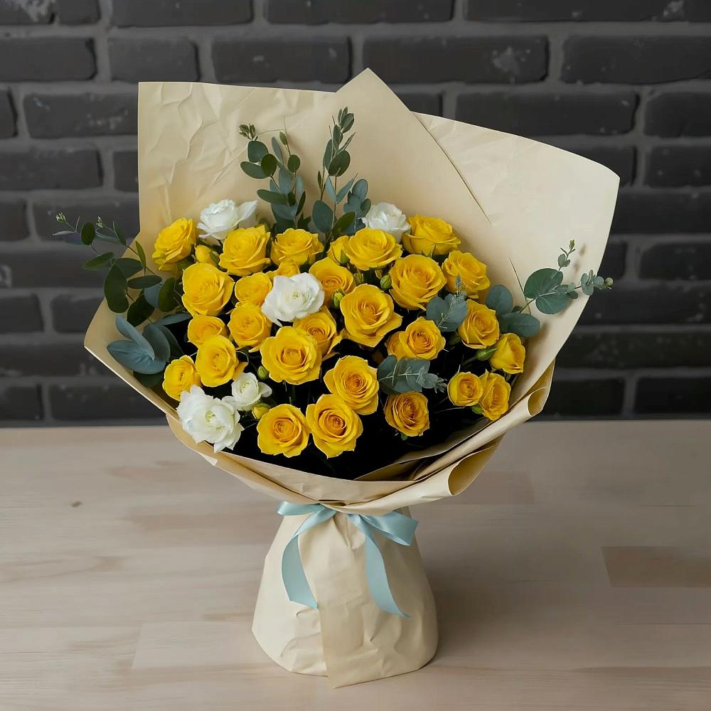 Букет цветов из: Розы в Баранчинский