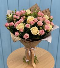 Букет цветов из:  Розы в Баранчинский
