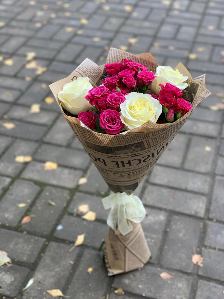 Букет цветов из: Розы в Баранчинский