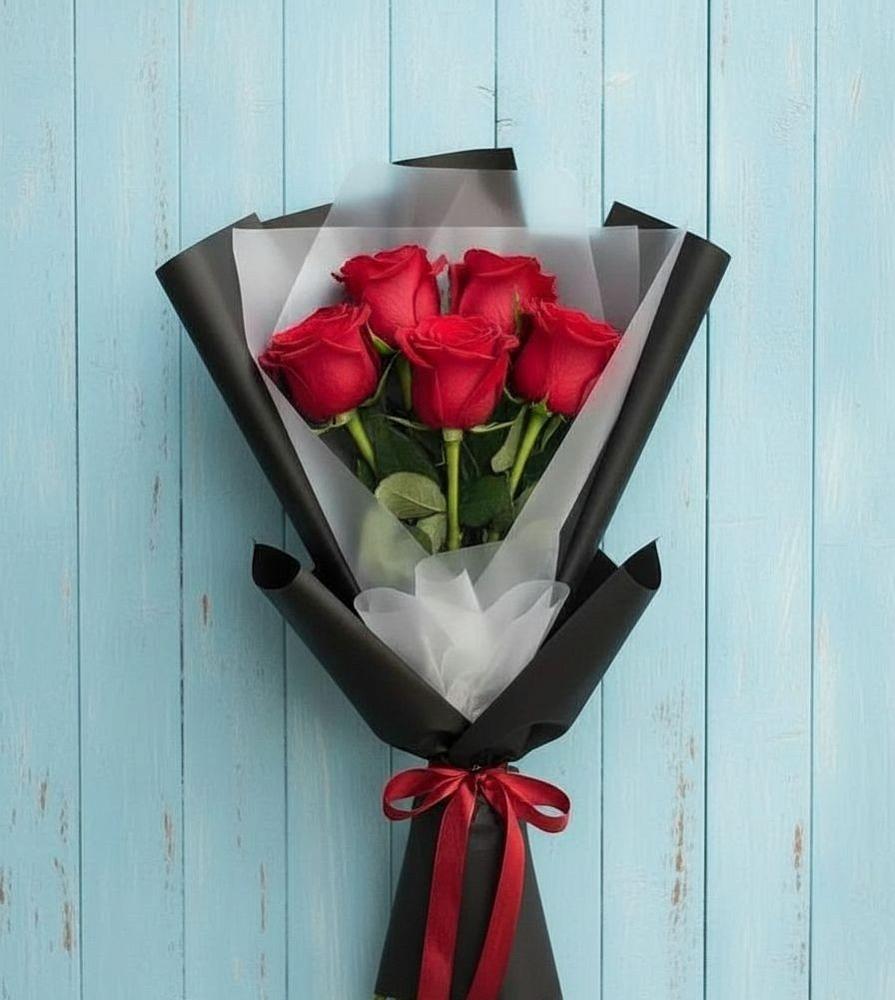 Букет цветов из: Розы в Баранчинский