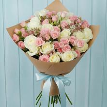 Букет цветов из:  Розы #REPLACE_PRED# Баранчинский